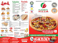 Menu Planète Pizza - Achahada Page 1