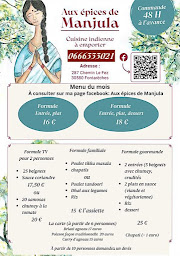 Photo n°1 de aux épices de Manjula à Fontarèches (Traiteur)