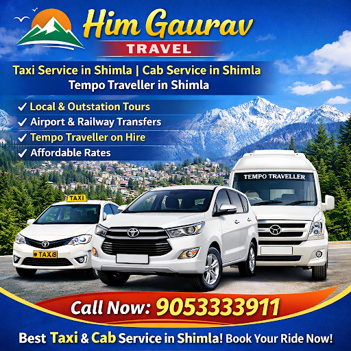🚖 Reliable Taxi & Cab Service in Shimla – Him Gaurav Travel 🚖 post image