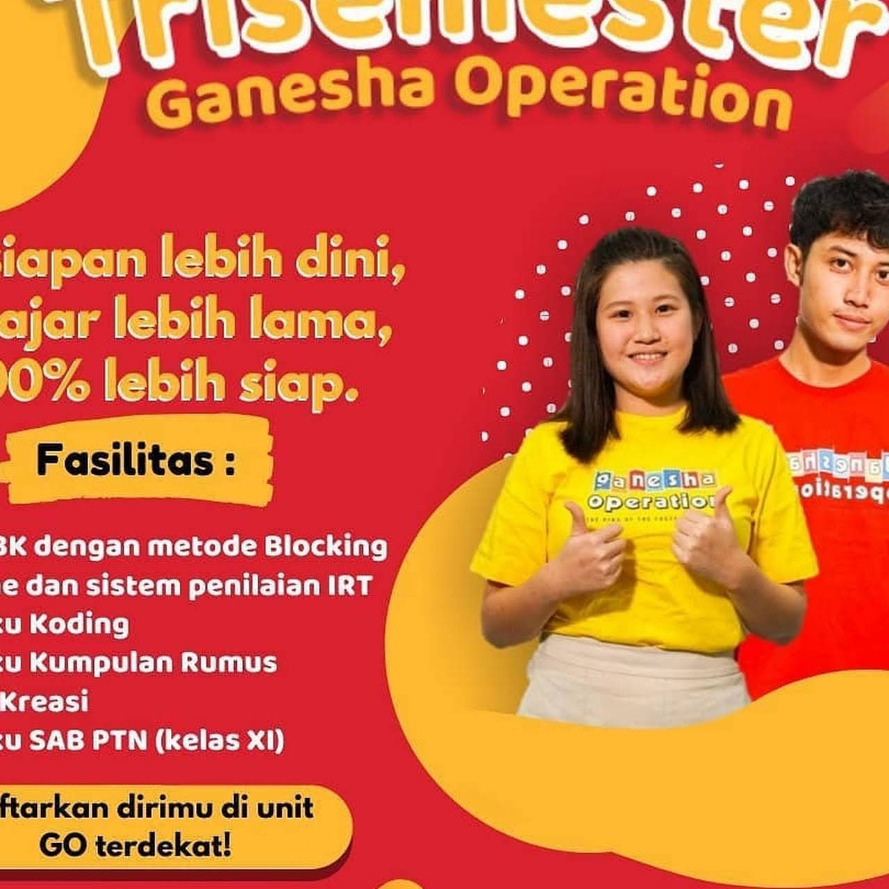 Ganesha Operation Unit Ngadiluwih Jasa Les Privat