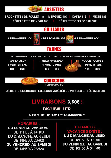 Photo 3 - GRILLADES SIDI GHAZI - Restaurant Marocain & Fast-Food - Bischwiller