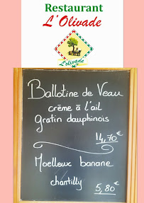 Menu L'Olivade Page 20