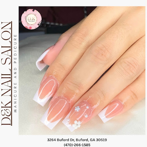 D And K Nail Salon interior view