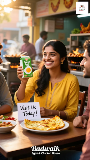 Get the best eggs near me! Badwaik Eggs & Chicken House, Tumsar's most loved egg supplier, brings…