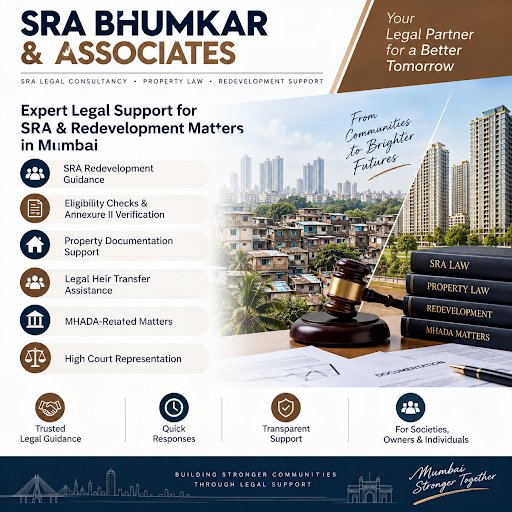 Need legal guidance for SRA redevelopment or property-related matters? SRA Bh... & Associates pro… post image