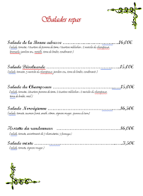 Menu La Bonne Adresse Page 8