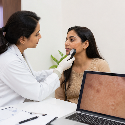 Melasma can be stubborn, but with the right skin specialist near you, it can be managed effective… post image