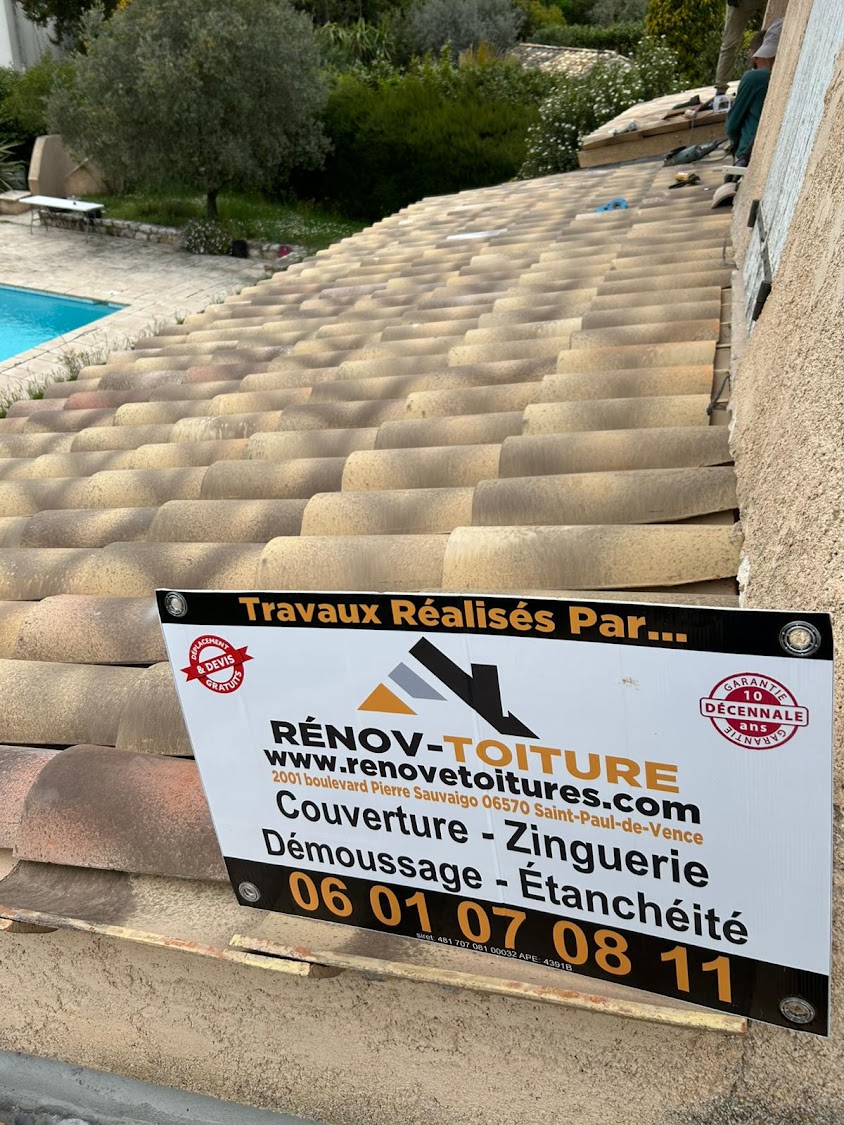 RÉNOV TOITURE 06 - Couvreur Saint-Paul-de-Vence
