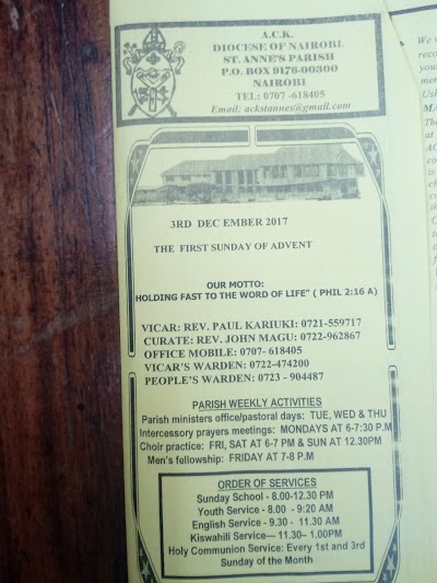 Photos of ACK St. Anne's Mwiki Kasarani