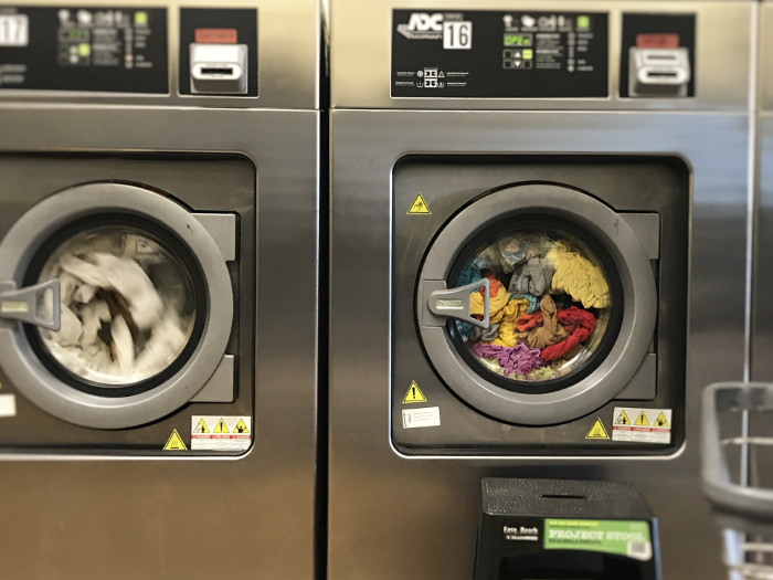 Neptune Laundromat laundromat interior in Malden, MA