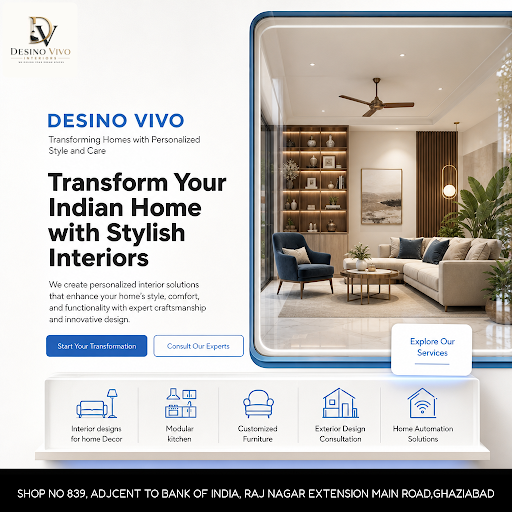 DESINO VIVO specializes in home interior design, creating stylish and functional spaces that refl… post image