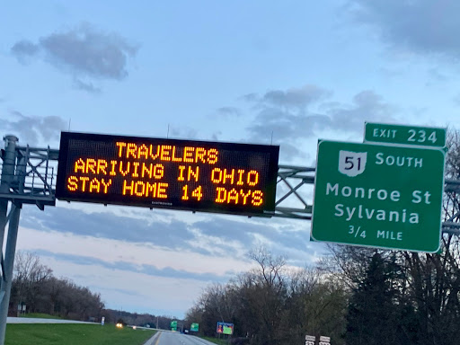 Ohio Welcome Sign Logo
