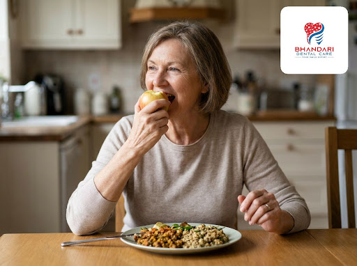Struggling to chew properly because your dentures slip or hurt? At Bhandari Dental Care in Sarkan… post image