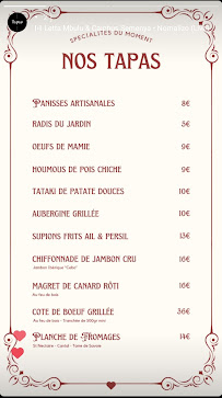 Menu La Terrasse du 8eme Page 2