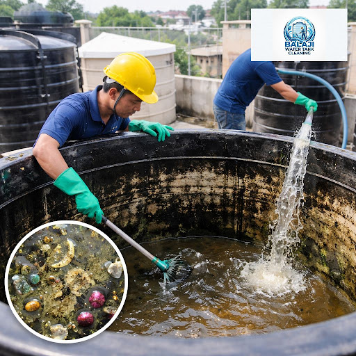 Dirty water tanks can silently contaminate your family’s drinking and bathing water. At Balaji Wa…