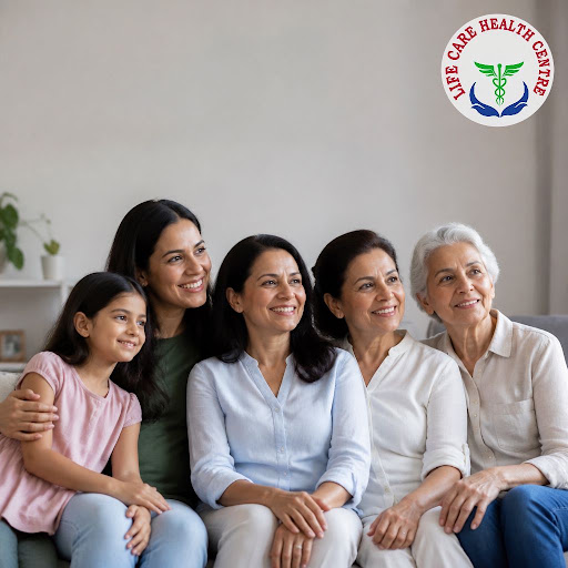 From adolescence to motherhood and menopause, LIFE CARE HEALTH CENTRE in Suar offers complete wom… post image