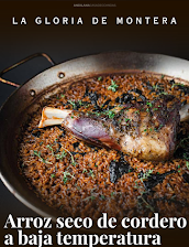 Arroz Seco de Cordero A Baja Temperatura Con Trompetas