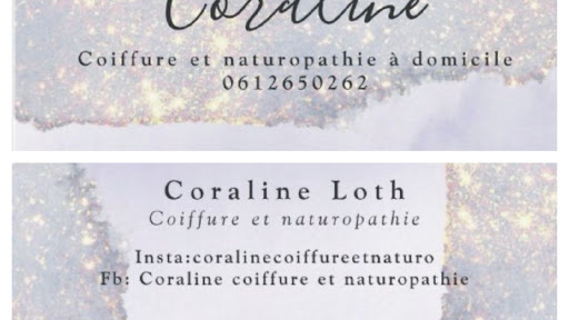 Coraline coiffure et naturopathie à domicile Logo