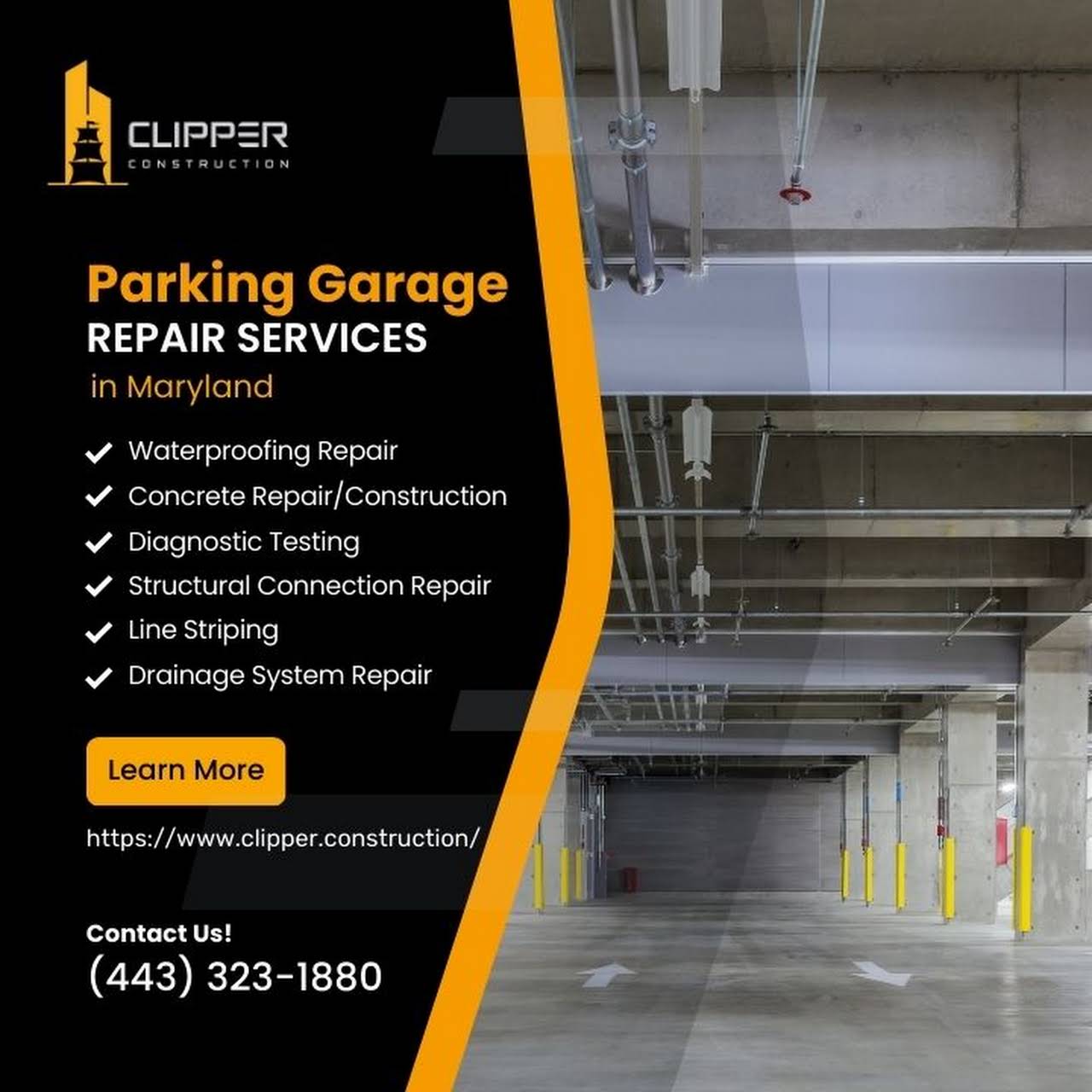 parking garage repair services in Baltimore MD