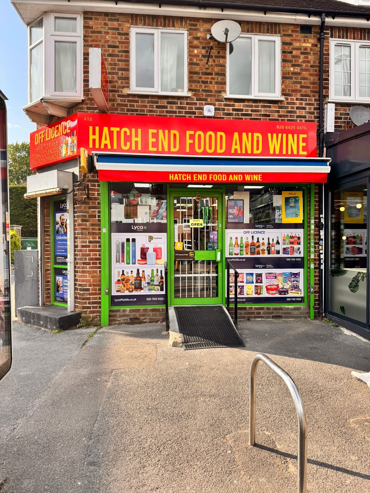 Hatch End food and wine