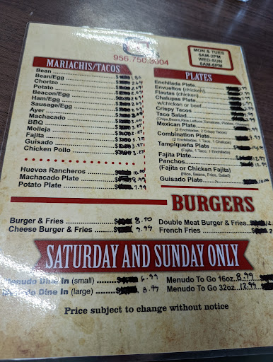 MG's Restaurant - Visual