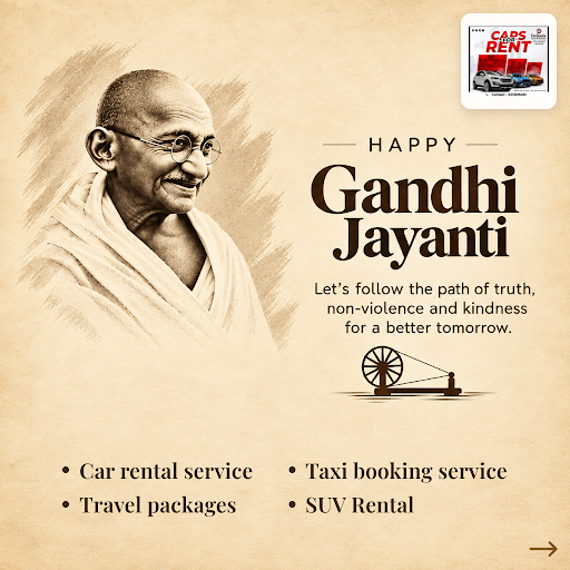 Celebrate Gandhi Jayanti 2026 with Debasis Tour & Travels, offering reliable car rentals and solo… post image