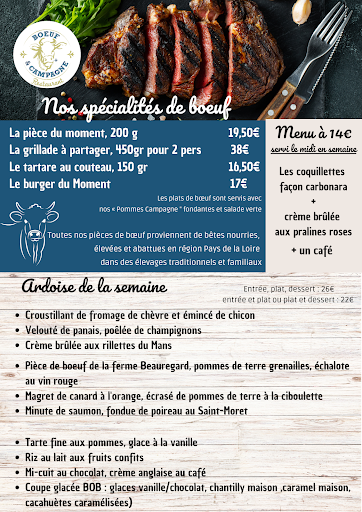 Photo 1 - Restaurant Bœuf & Campagne