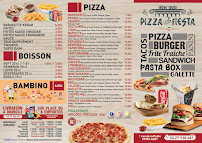Menu pizzaFiesta Page 1