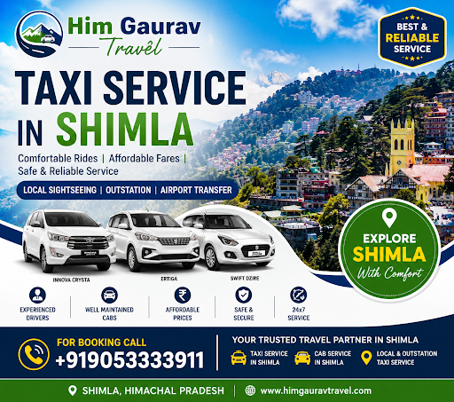 🚖 Reliable Taxi Service in Shimla – Him Gaurav Travel post image