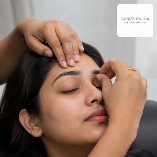 Get perfectly shaped brows that frame your face beautifully with expert threading services at Ico… post image