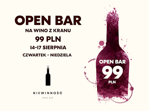 Open Bar na Wino z kranu 🍷
