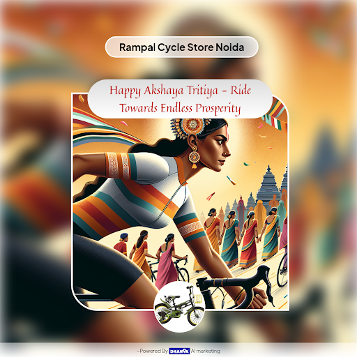 Get ready to celebrate the prosperous occasion of Akshaya Tritiya with Rampal Cycle Store Noida,… post image