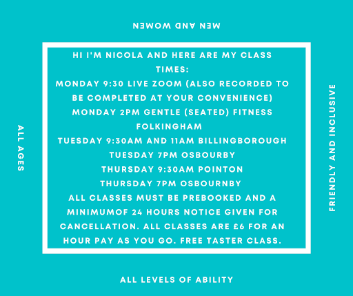 Nicola’s Pilates, Fitness and Wellbeing Sleaford - Thumbnail