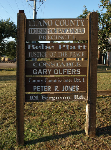 Llano County Constable - Visual