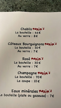 Menu Restaurant Minim’s de paris Page 3