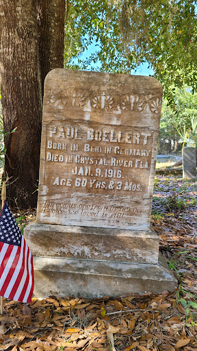 Crystal River Cemetery Logo