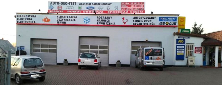 Auto-Geo-Test. R. Knapik, Author: Auto-Geo-Test / Serwis/Wypożyczalnia samochodów/Pomoc drogowa