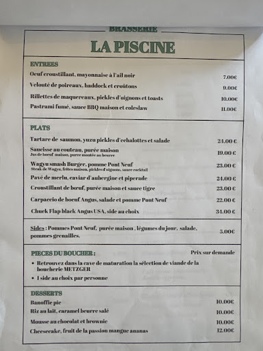 Photo de La Piscine Brasserie à Boulogne-Billancourt (92100)