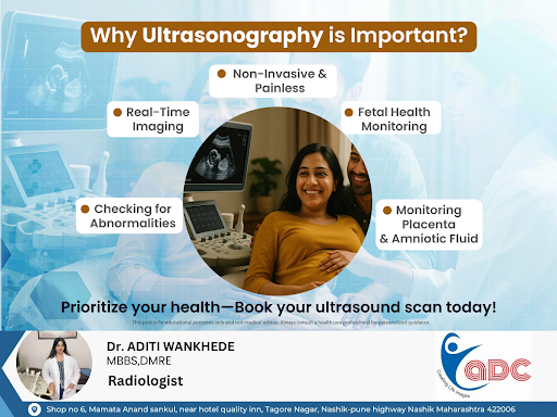 Ultrasonography is crucial for monitoring fetal health during pregnancy. It's noninvasive and pai…