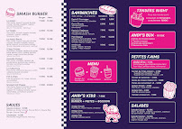 Menu Andy's burger Page 1