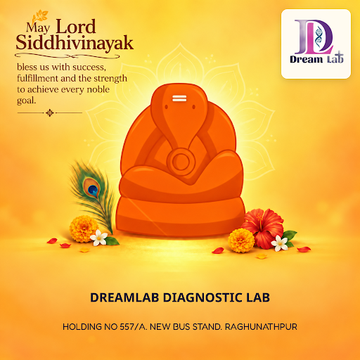 Celebrate Ganpati 2026 with Lord Siddhivinayak’s blessings at DREAMLAB DIAGNOSTIC LAB. Trust us f…