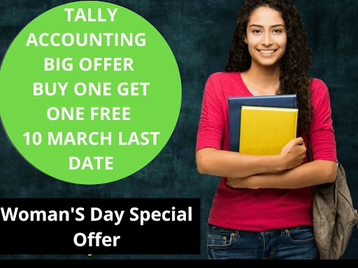 The Marutie Institute Best Computer Center provide Tally account course woman's day special offer…