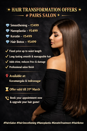 Looking for the best hair salon in Indiranagar for smooth, shiny & frizz-free hair? post image