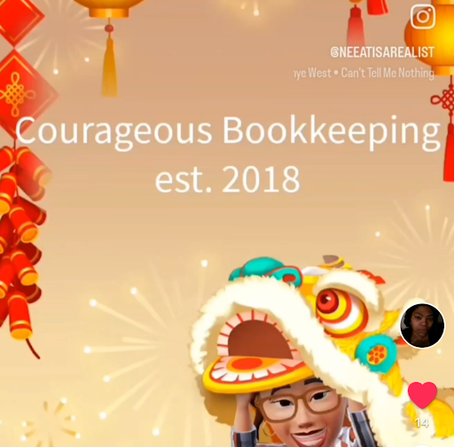 Courageous Bookkeeping - Visual