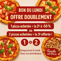 Photo n°11 de Favola della pizza Ville-saint-Jacques Distributeur de pizzas à Ville-Saint-Jacques (Pizzeria)