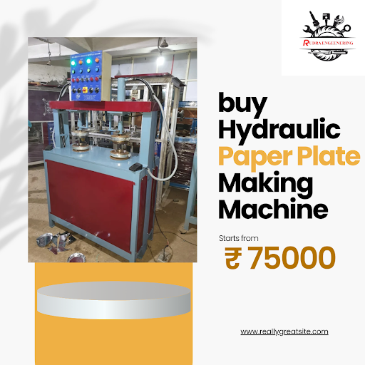 "Transform Your Business with Advanced Hydraulic Paper Plate Machines from Rewa! 🏭✨ post image