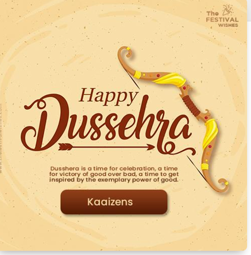 Happy dussehra. post image