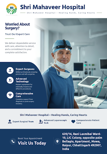 Shri Mahaveer Hospital specializes in advanced general surgery with a skilled team ensuring compr…