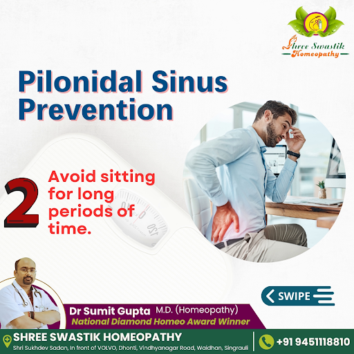 Prevent pilonidal sinus by avoiding long periods of sitting! Make it a habit to take regular brea… post image