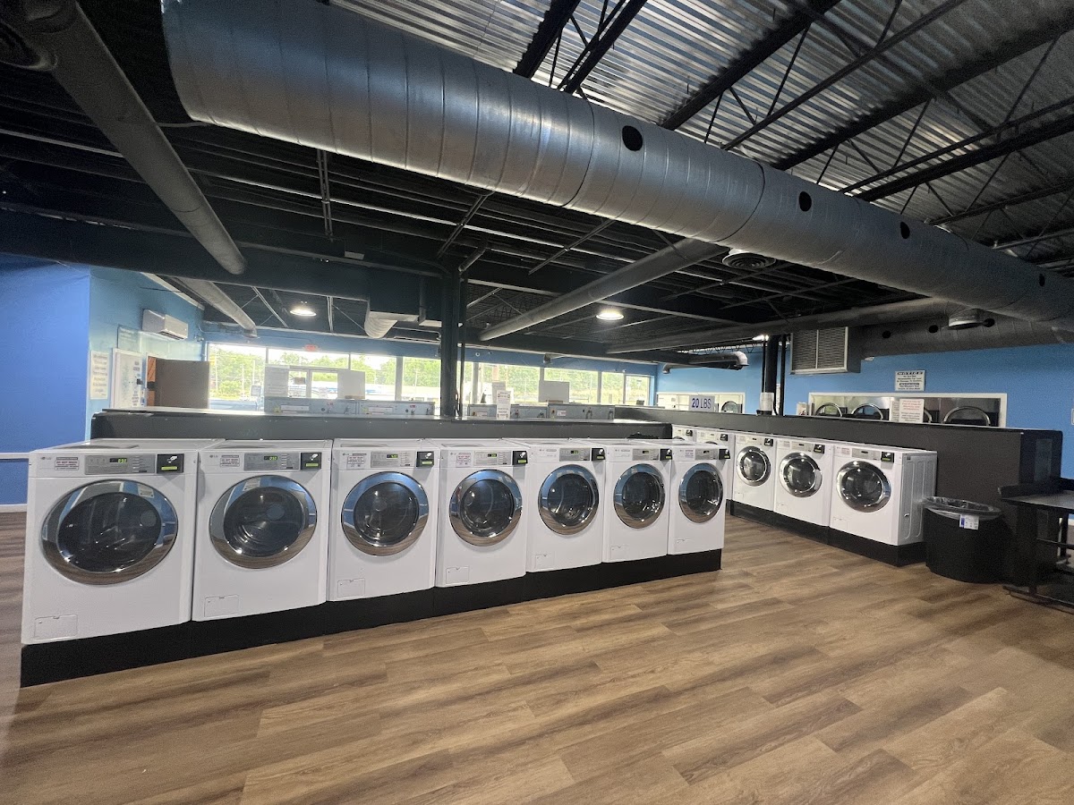 Wash & Go Laundry laundromat interior in Birmingham, AL